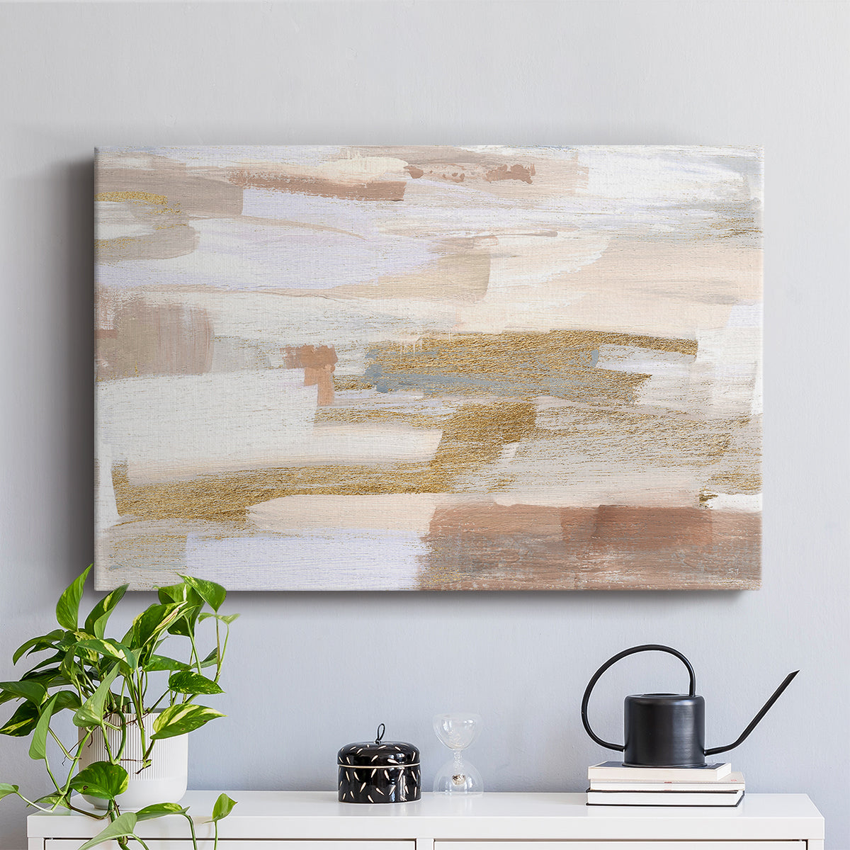 Gold Quartz II - Canvas Art Print