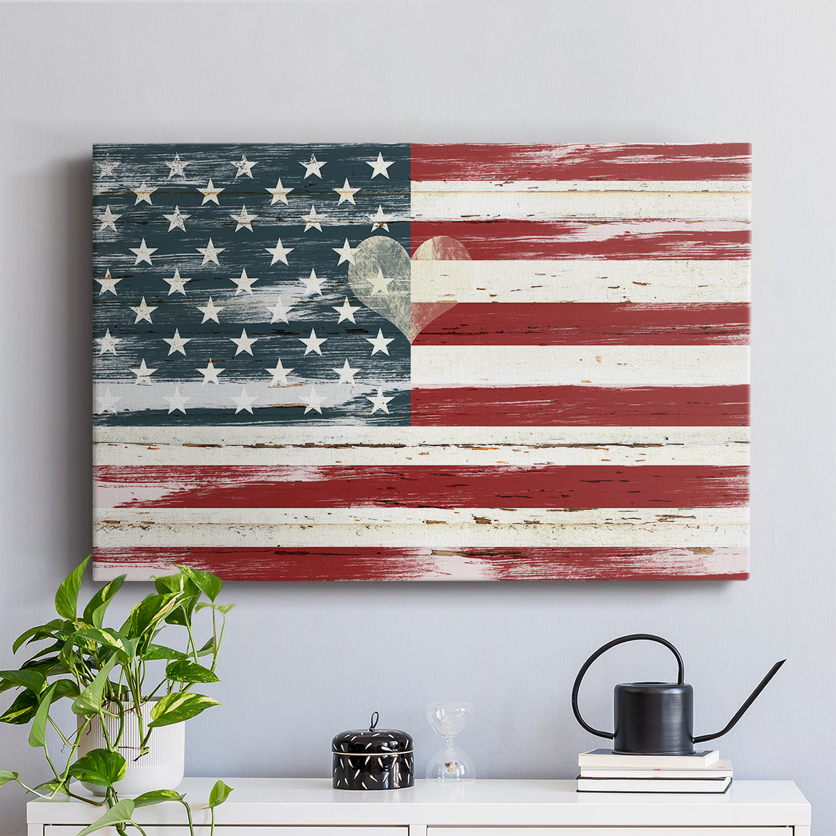 Heart of America - Canvas Art Print