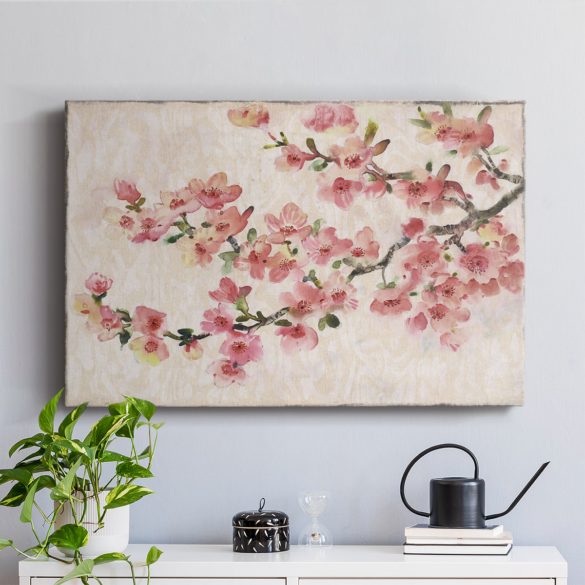 Cherry Blossom Composition I - Canvas Art Print