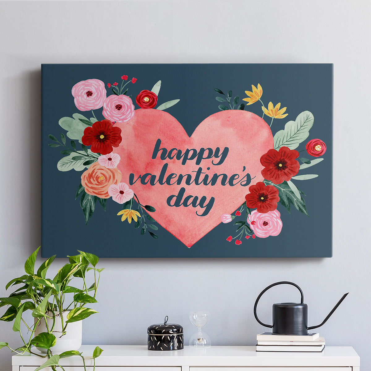 Sweet Hearts Collection A - Canvas Art Print