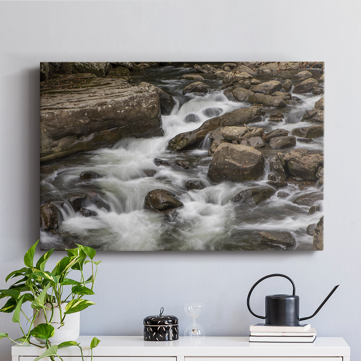 Rushing Calm - Canvas Art Print
