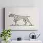 Neutral Pointer II - Canvas Art Print