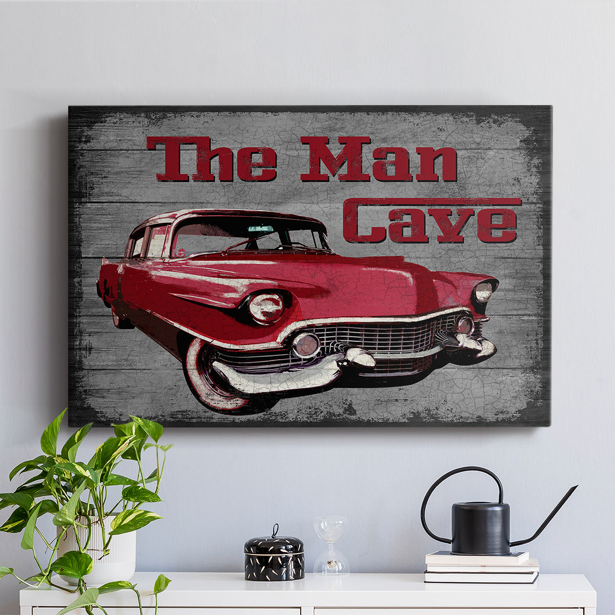 The Man Cave - Canvas Art Print