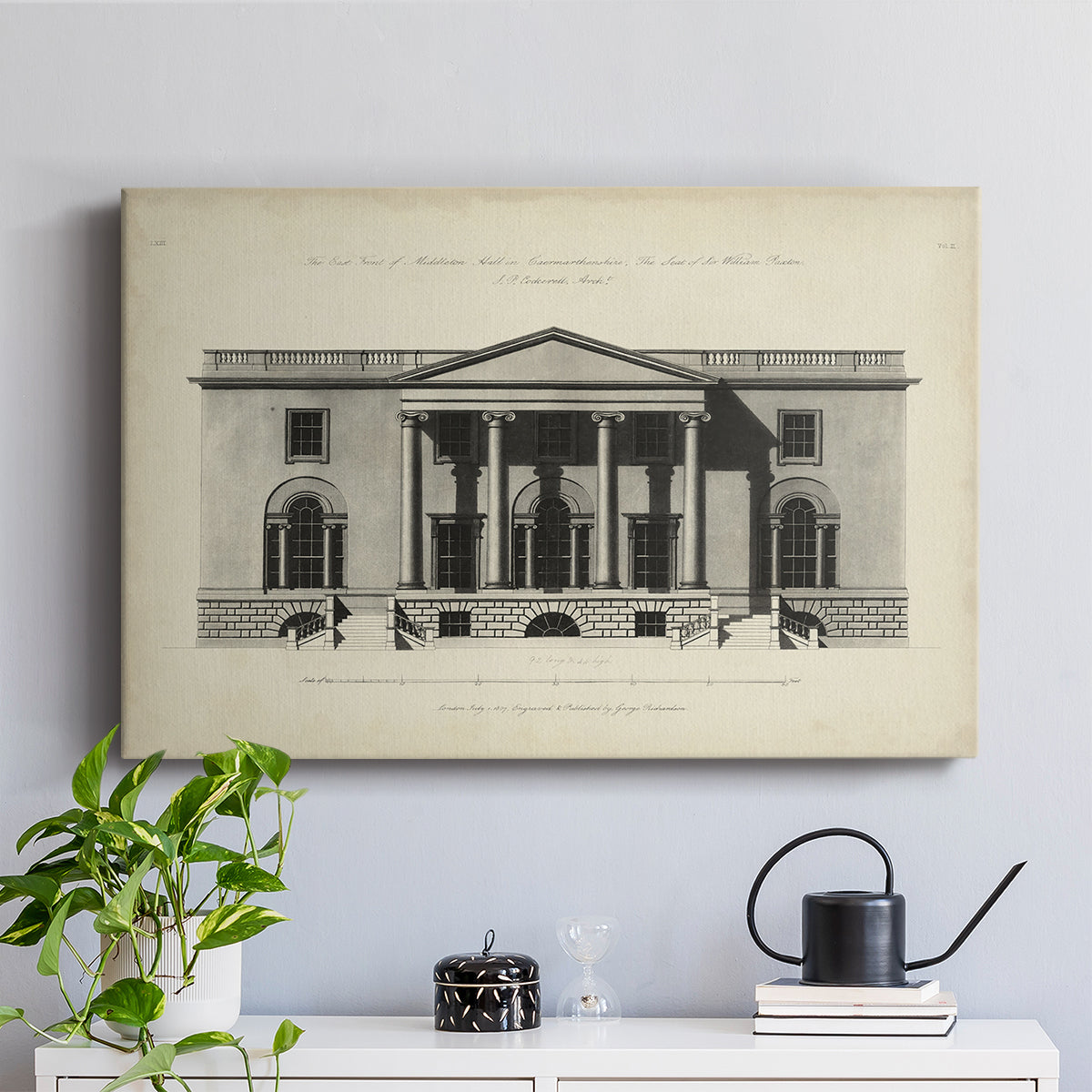 Richardson Architecture I - Canvas Art Print