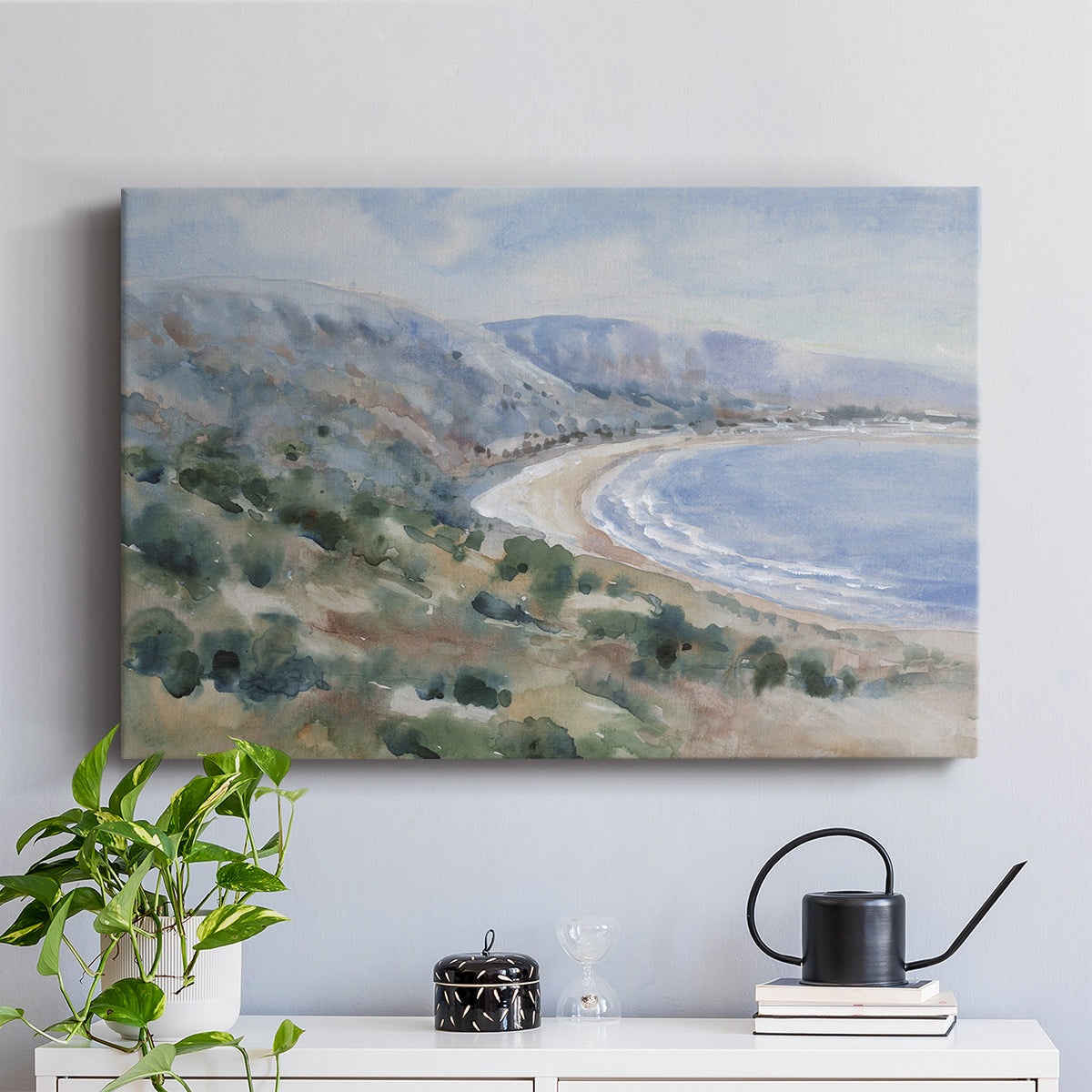 Coastal Mist II - Canvas Art Print