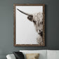 Highland Cattle - Premium Canvas Framed in Barnwood - Ready to Hang