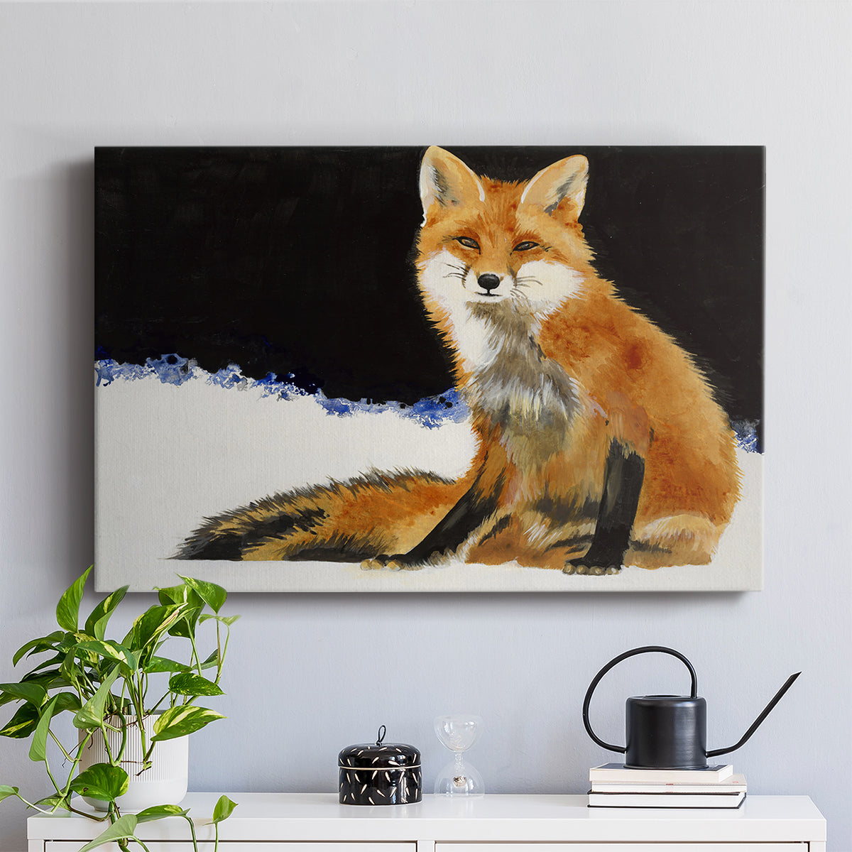 Fox - Canvas Art Print