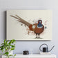 Pheasant Splash 7 - Canvas Art Print