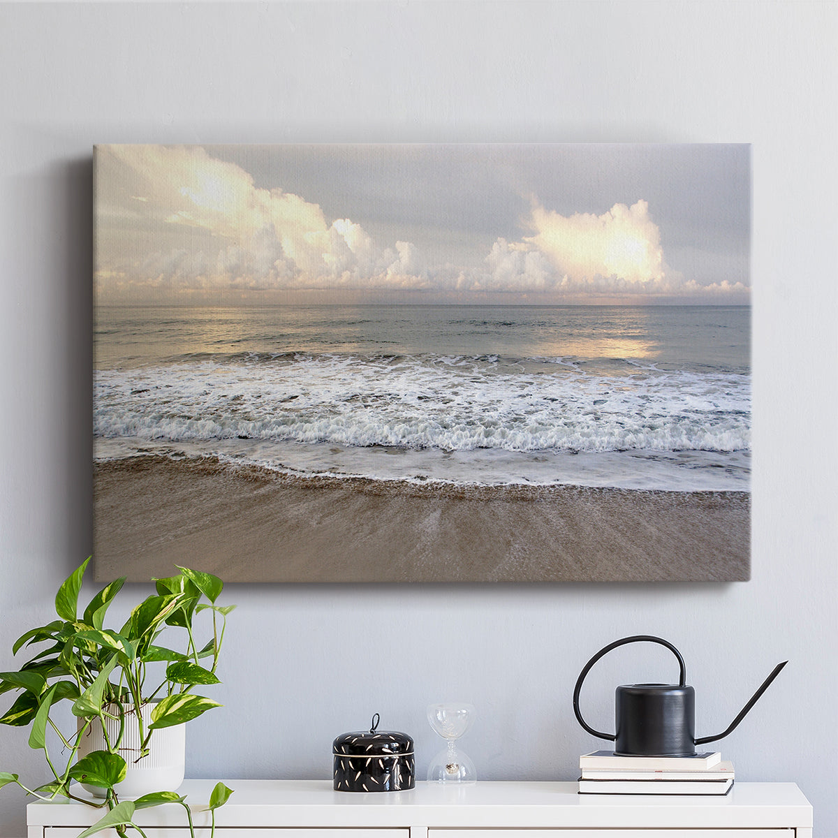 Ebbing Wave - Canvas Art Print