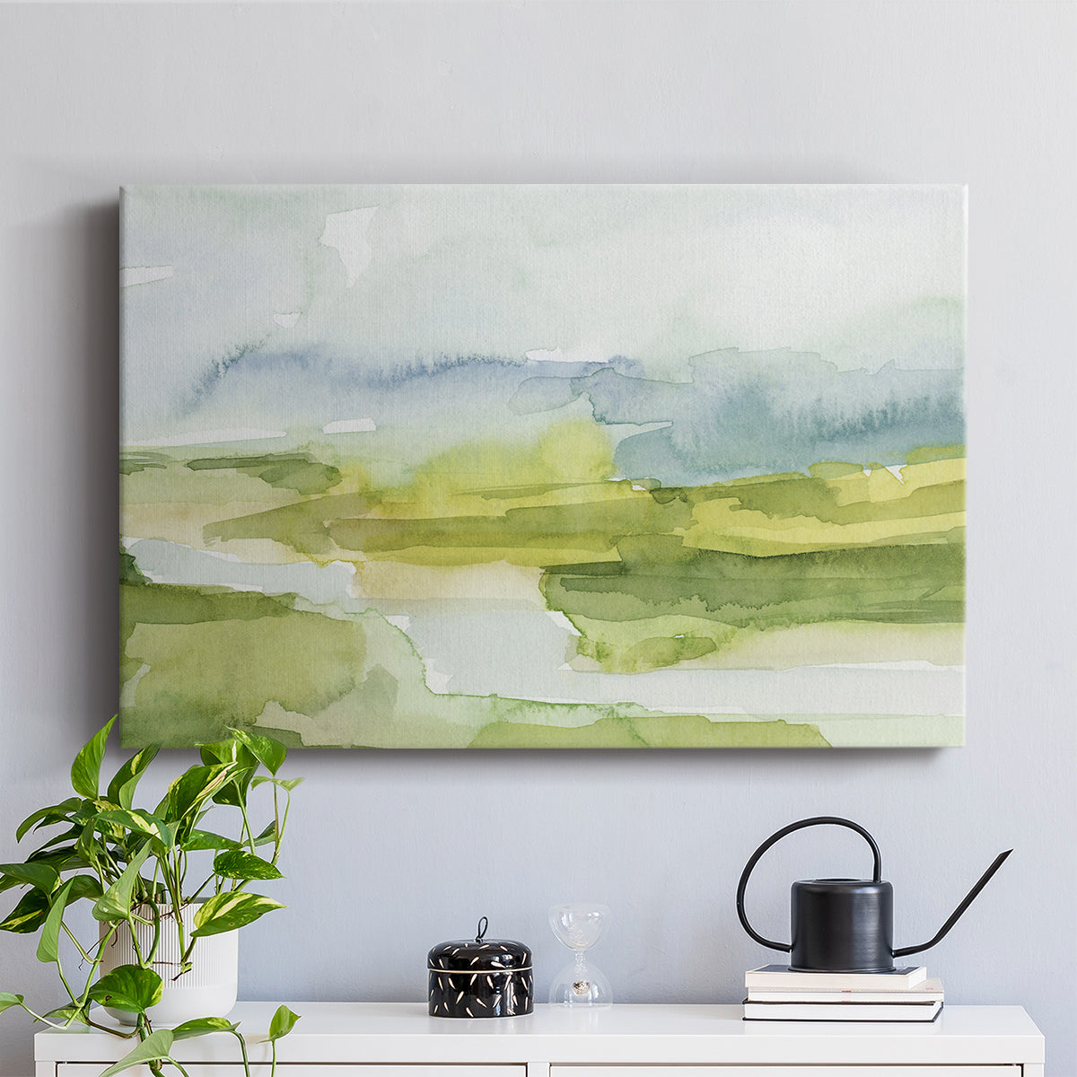 Watery Lowlands I - Canvas Art Print