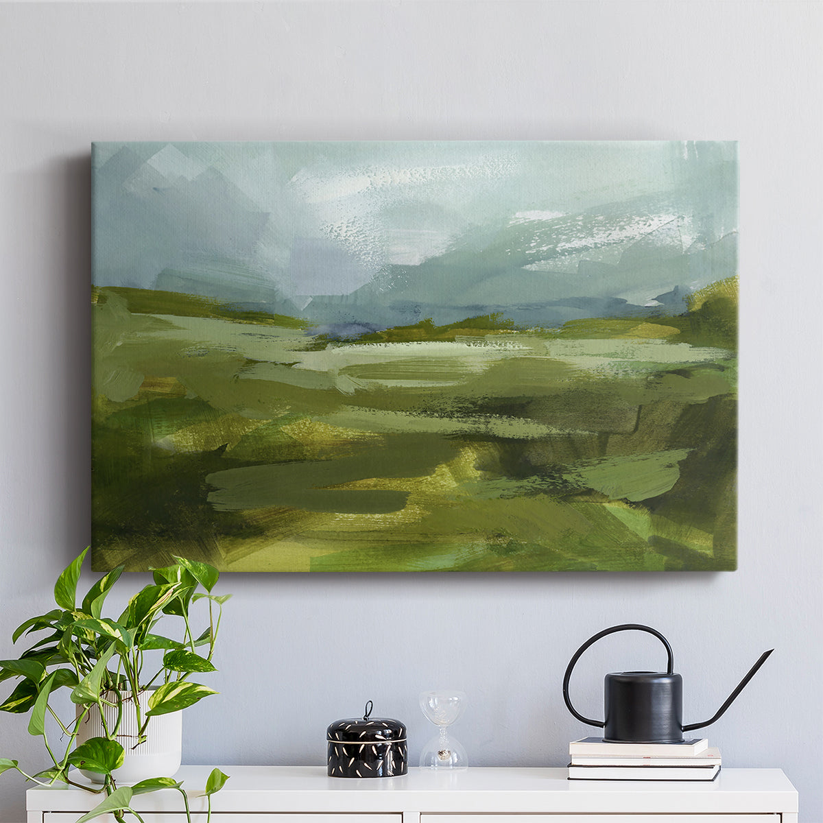 Emerald View II - Canvas Art Print
