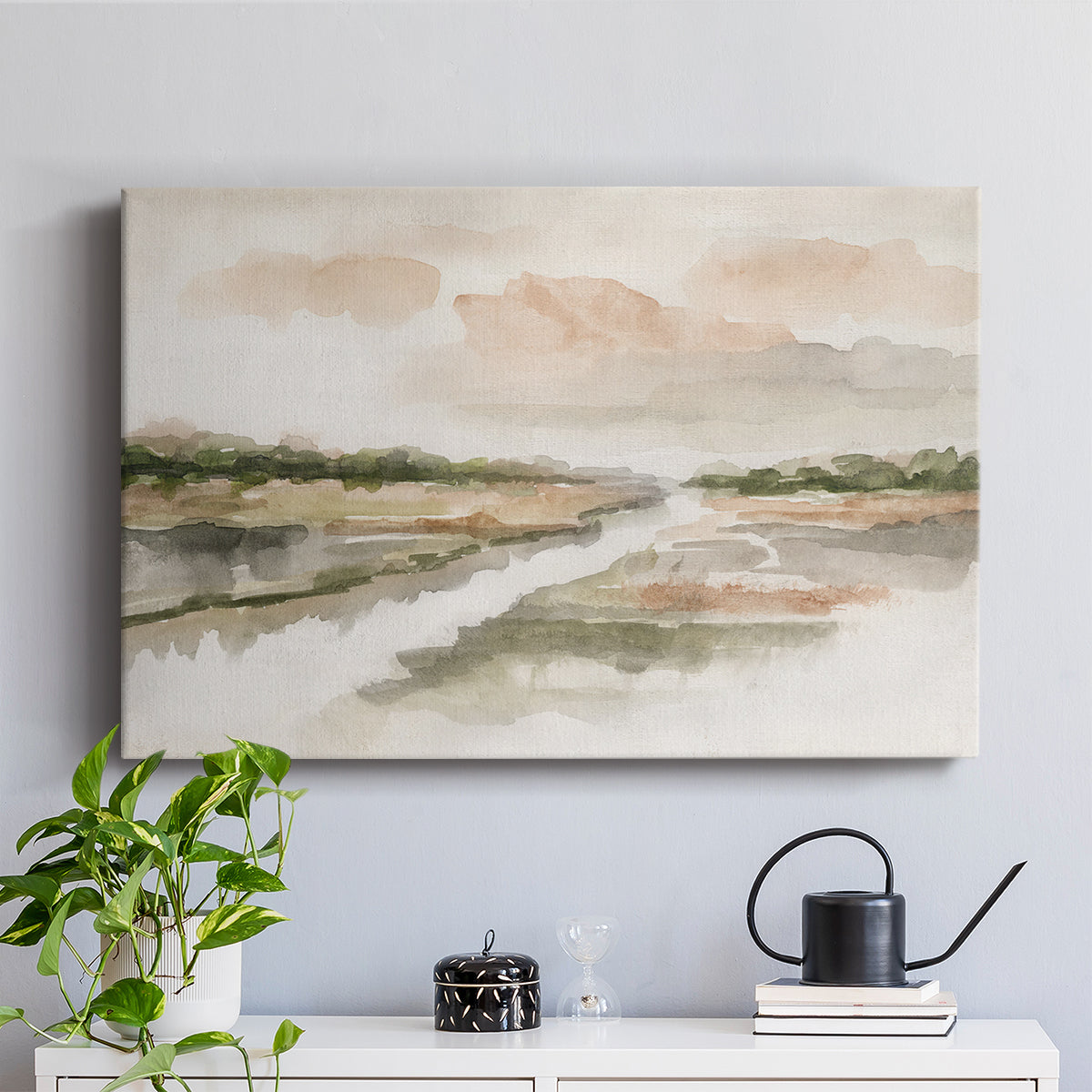 Moody Sunset - Canvas Art Print