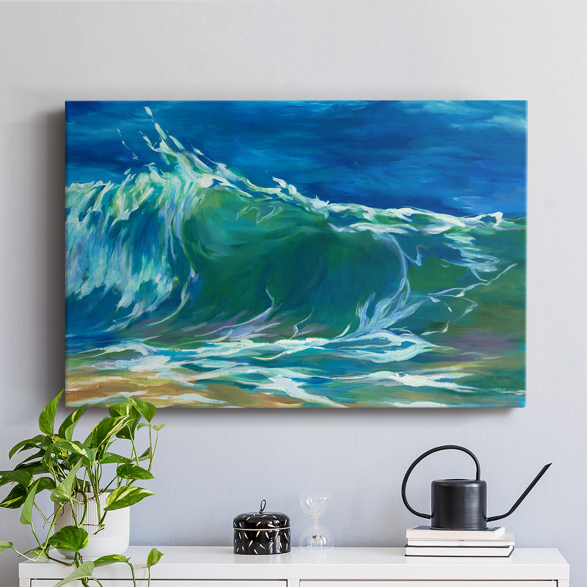 Green Flash - Canvas Art Print