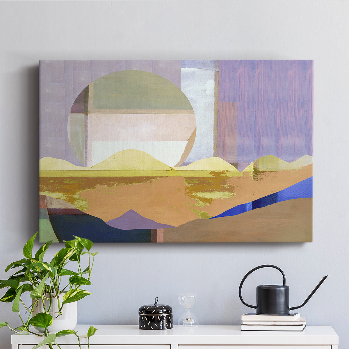 Pink Paint - Canvas Art Print