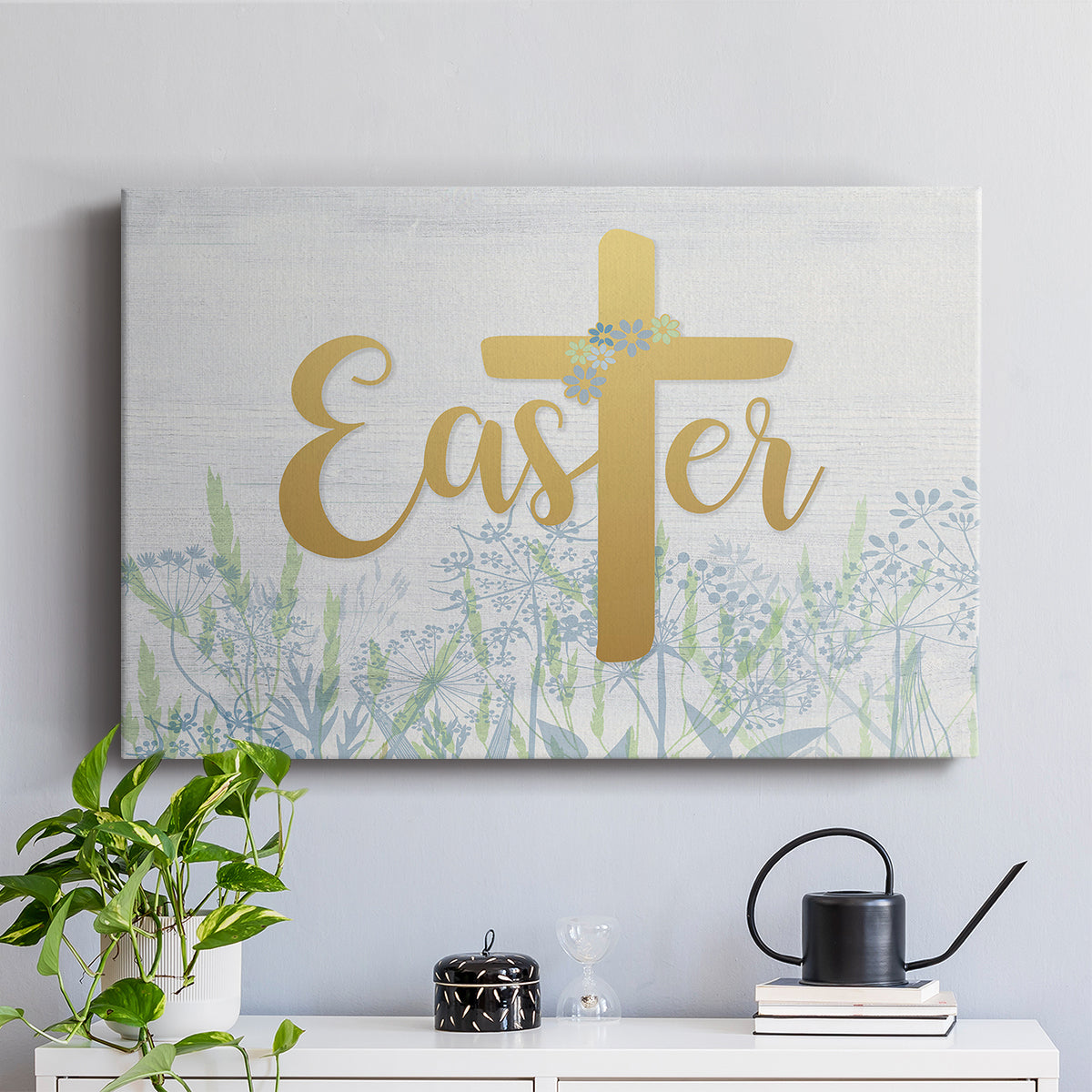 Easter Wildflowers - Canvas Art Print