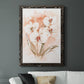 White and Coral Orchid I - Premium Canvas Framed in Barnwood - Ready to Hang