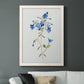 Blue Blossom Botanical II - Premium Canvas Framed in Barnwood - Ready to Hang