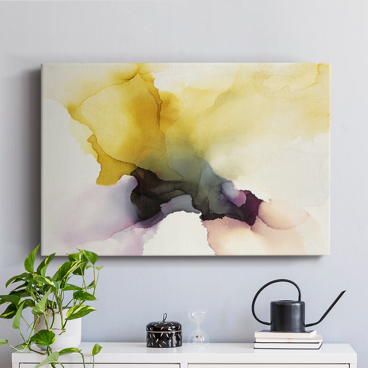 Never Have I Laid Eyes on Equal Beauty in Man or Woman - Canvas Art Print