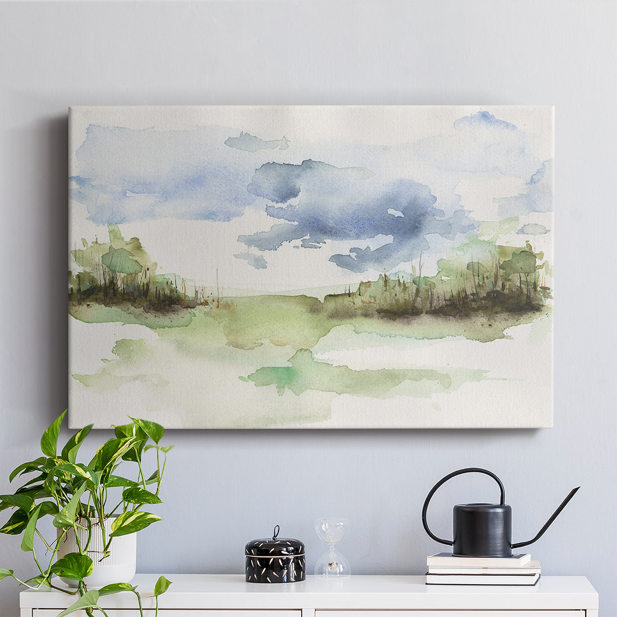Brush Thickets I - Canvas Art Print