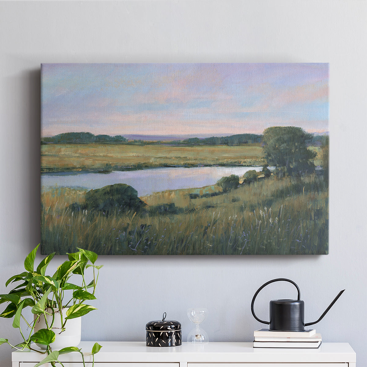 Spring Marsh II - Canvas Art Print