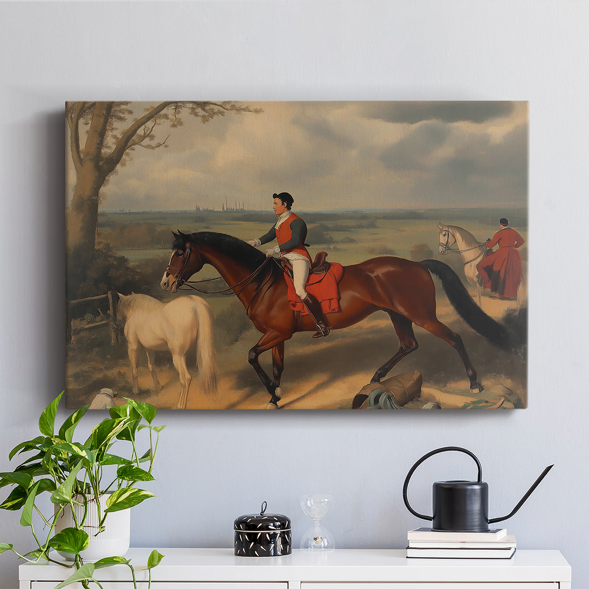 Vintage Hunt LXXX - Canvas Art Print