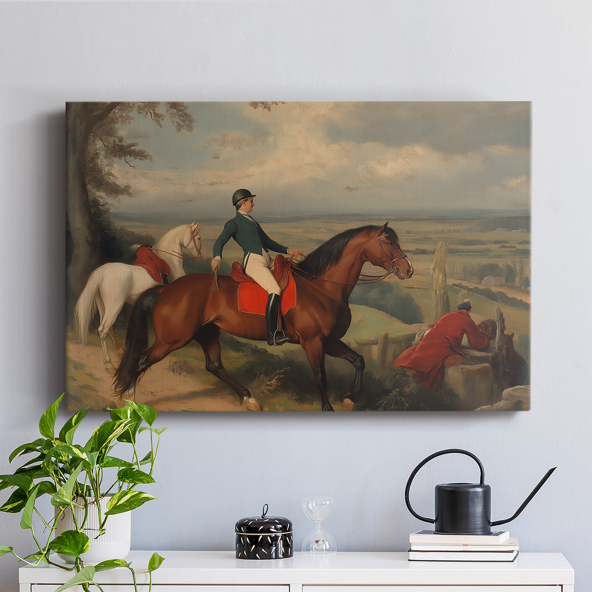 Vintage Hunt LXXXII - Canvas Art Print