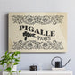 Antique French Label III - Canvas Art Print