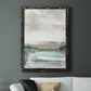 Summer Teal I - Premium Canvas Framed in Barnwood - Ready to Hang