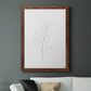 Botanical Gesture VI - Premium Canvas Framed in Barnwood - Ready to Hang