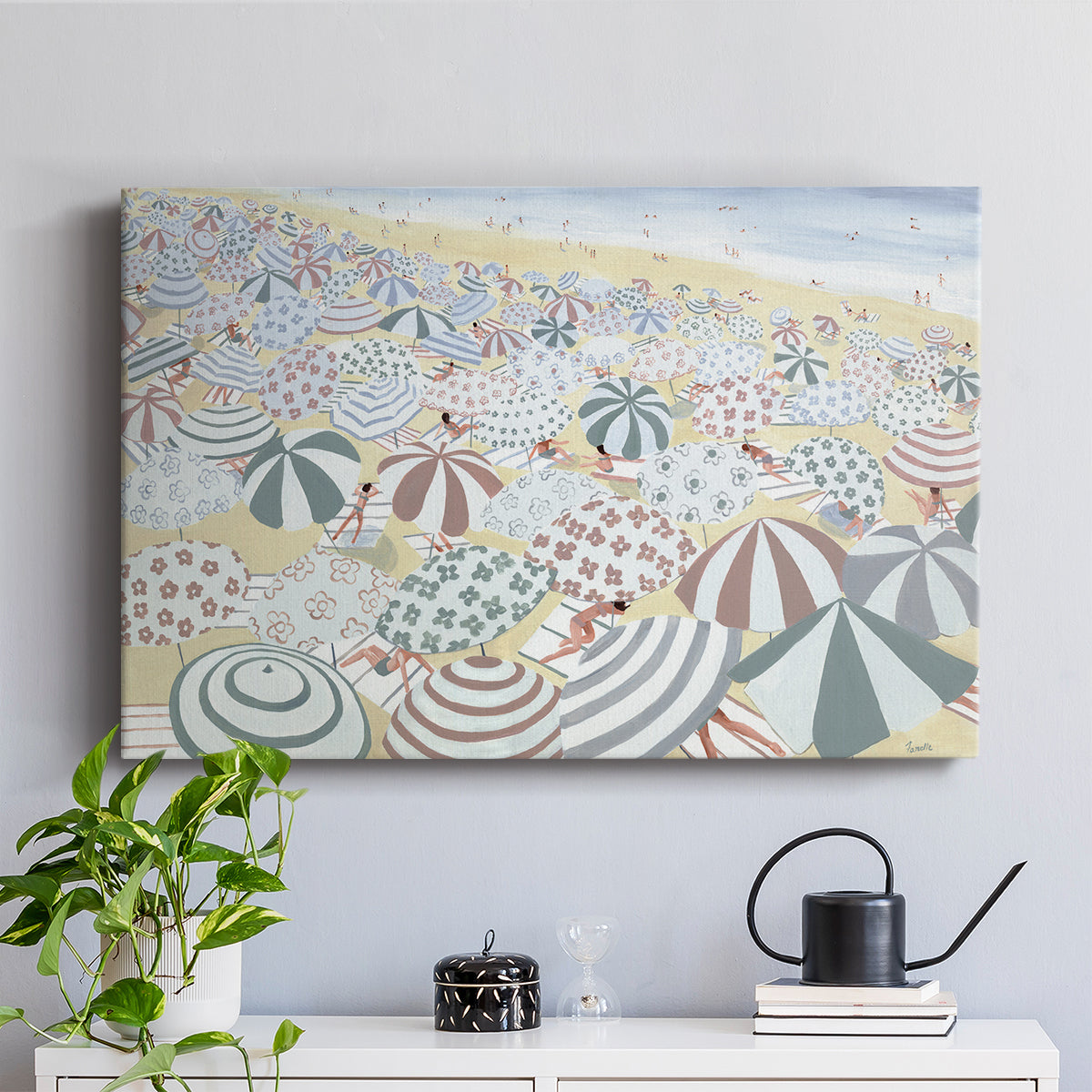 Subtle Beach - Canvas Art Print