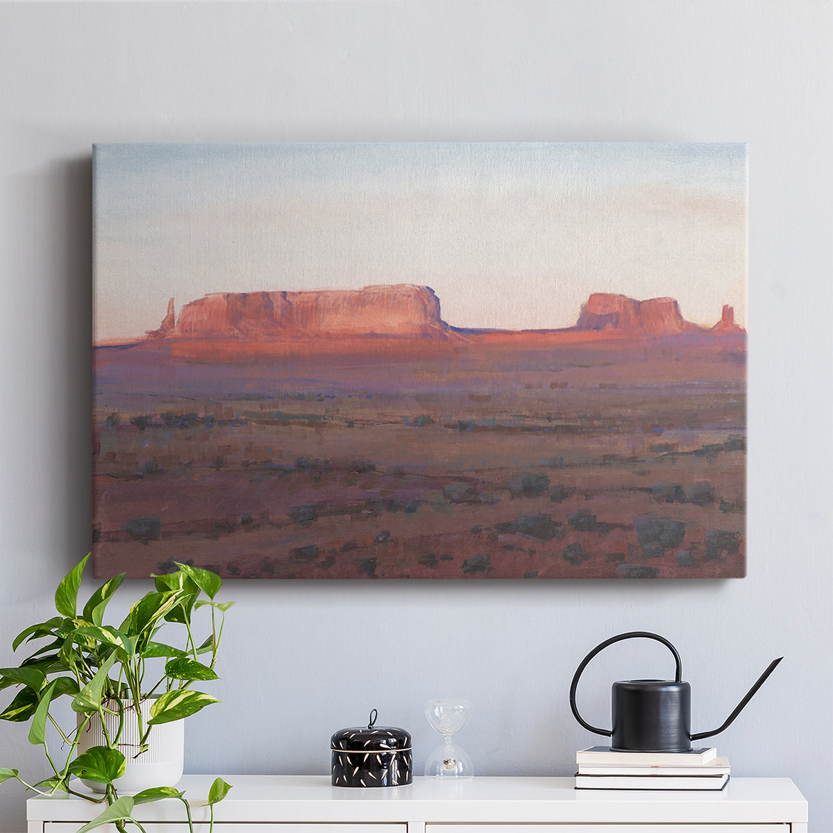 Red Rocks at Dusk I - Canvas Art Print
