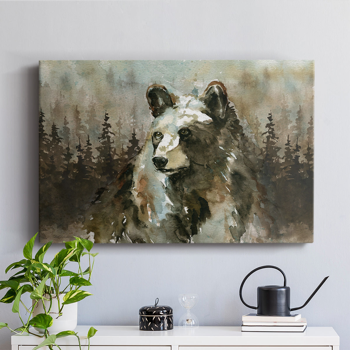 Lodge Twilight II - Canvas Art Print