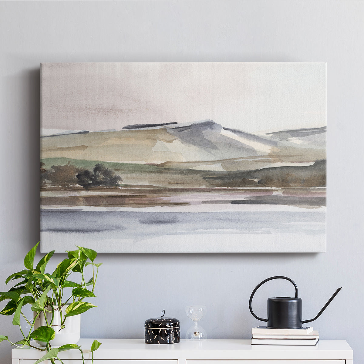 Autumn Mountain Valley I - Canvas Art Print