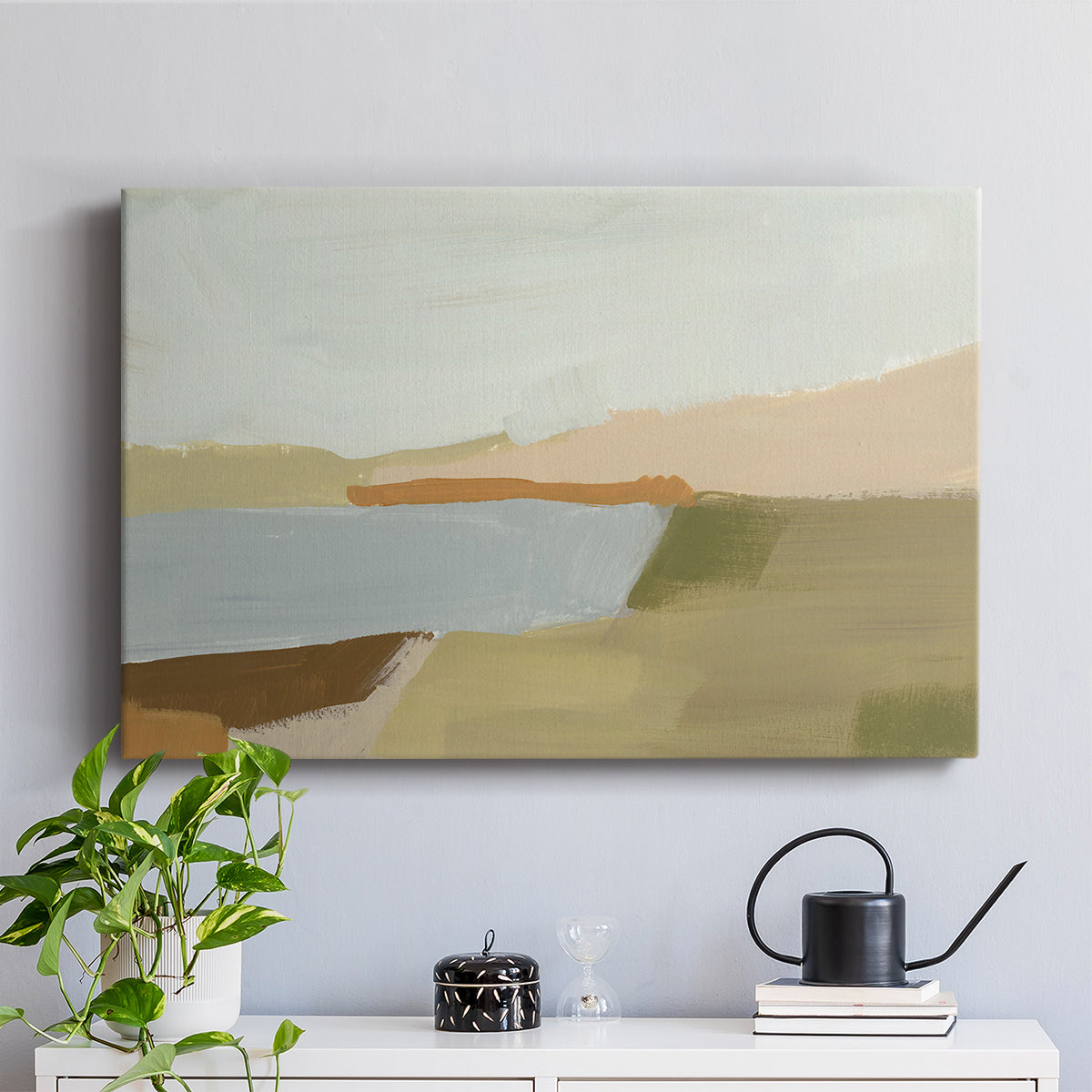Stacked Landscape I - Canvas Art Print