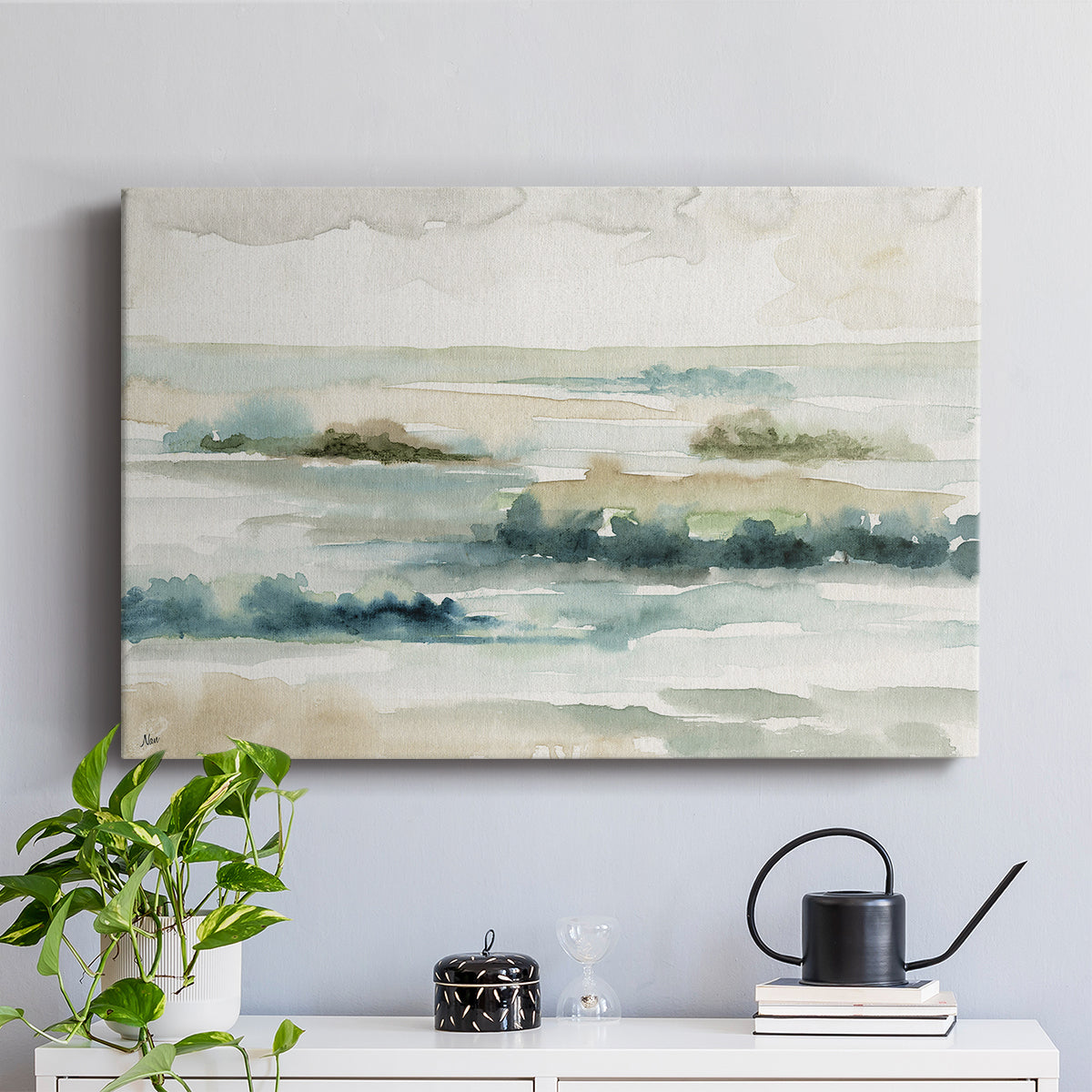 Pastel Panorama - Canvas Art Print