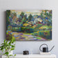 White Barn - Canvas Art Print