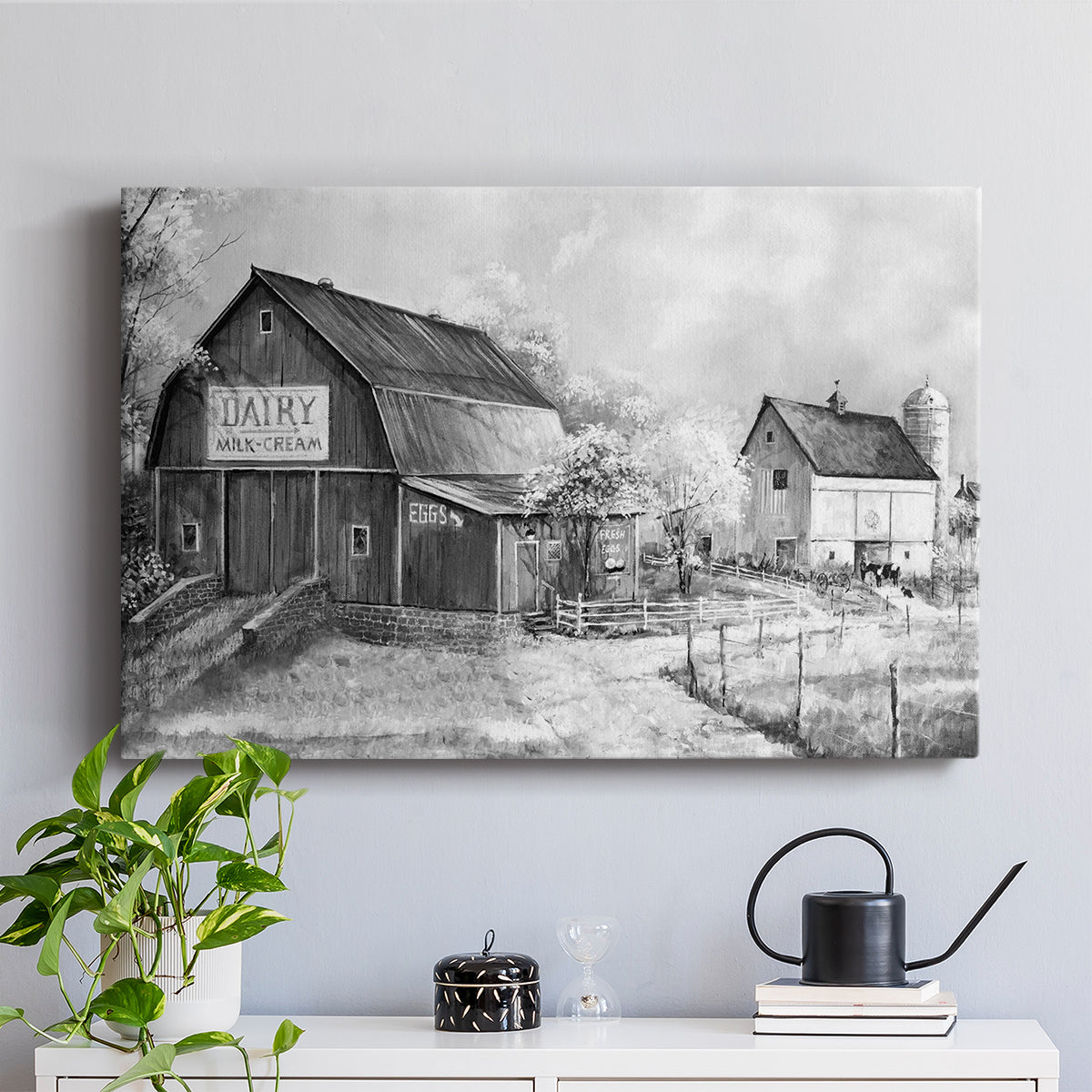 Day at the Farm - Canvas Art Print
