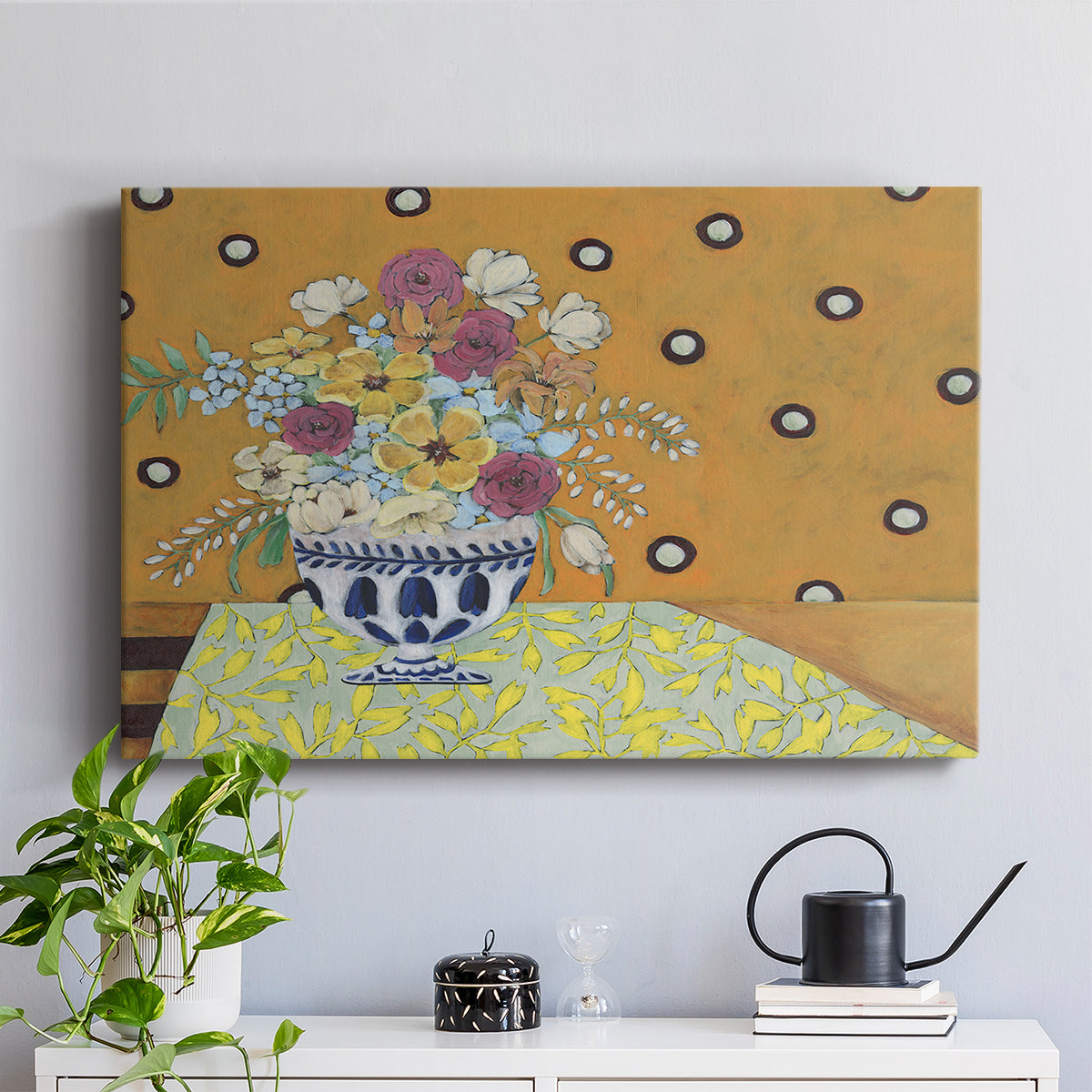 Flowerscape I - Canvas Art Print