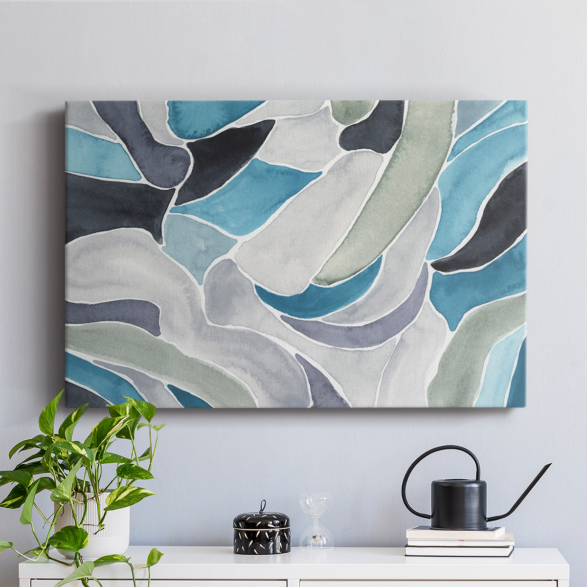 Subtle Billows I - Canvas Art Print