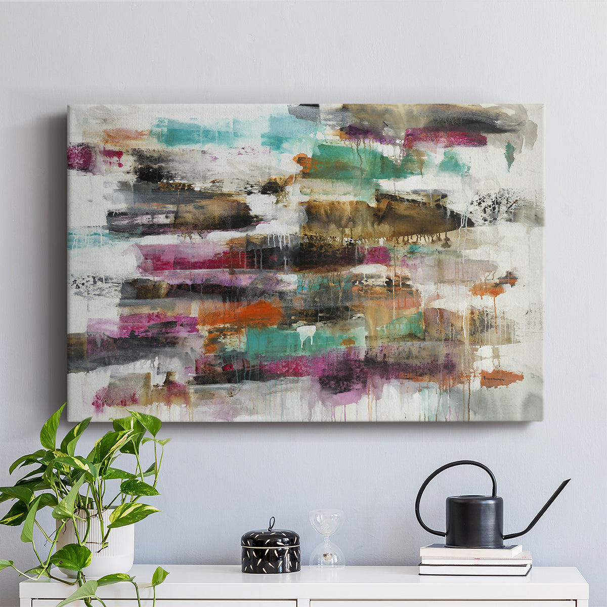 Inertia #3 - Canvas Art Print