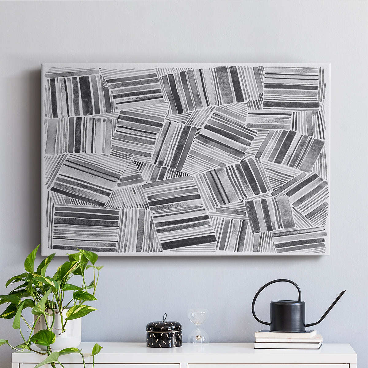 Quilted Pattern III - Canvas Art Print
