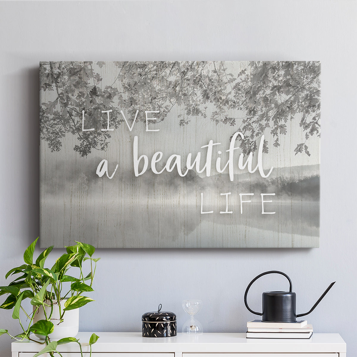 Live a Beautiful Life - Canvas Art Print