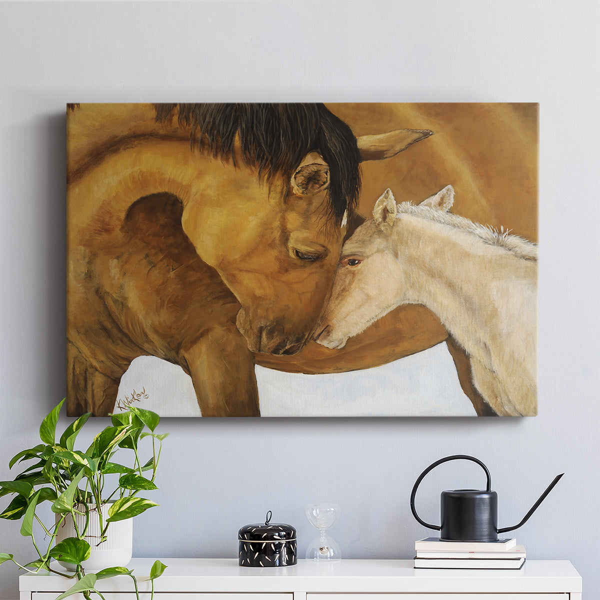 To Know Me is to Love Me I - Canvas Art Print