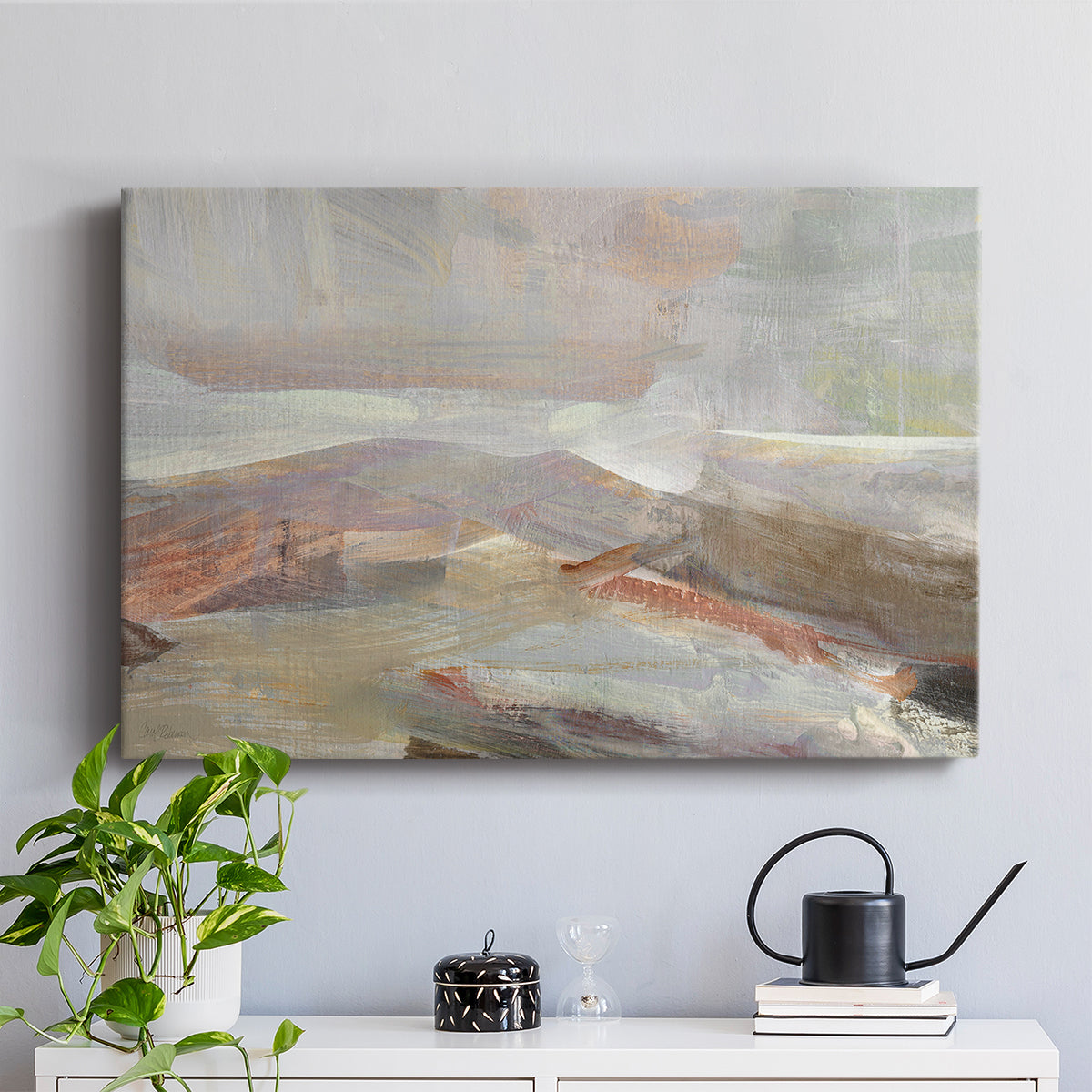 Distant Canyon - Canvas Art Print
