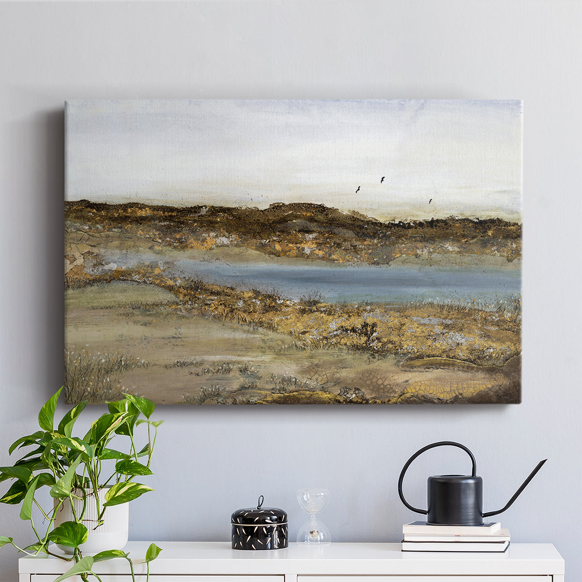 Retreating Within - Canvas Art Print
