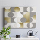 Modern Gold Reflections - Canvas Art Print