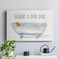 Scrub A Dub - Canvas Art Print