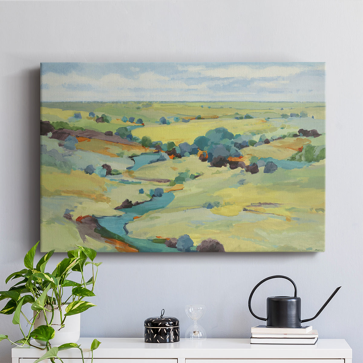 Idyll Sweep - Canvas Art Print