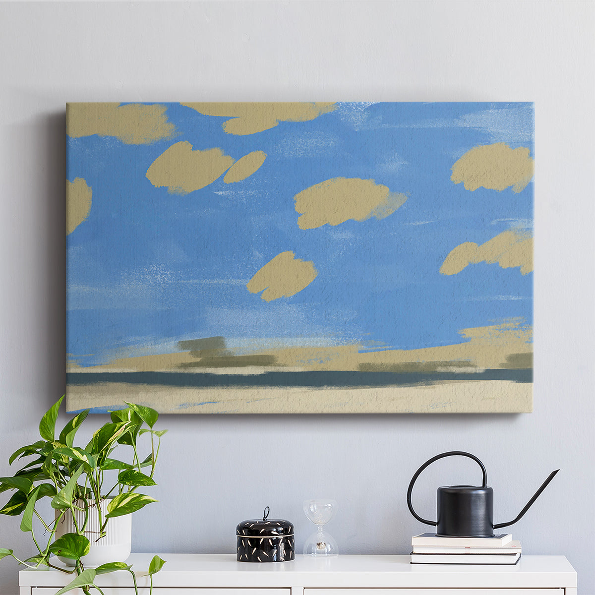 Textured Beachscape II - Canvas Art Print