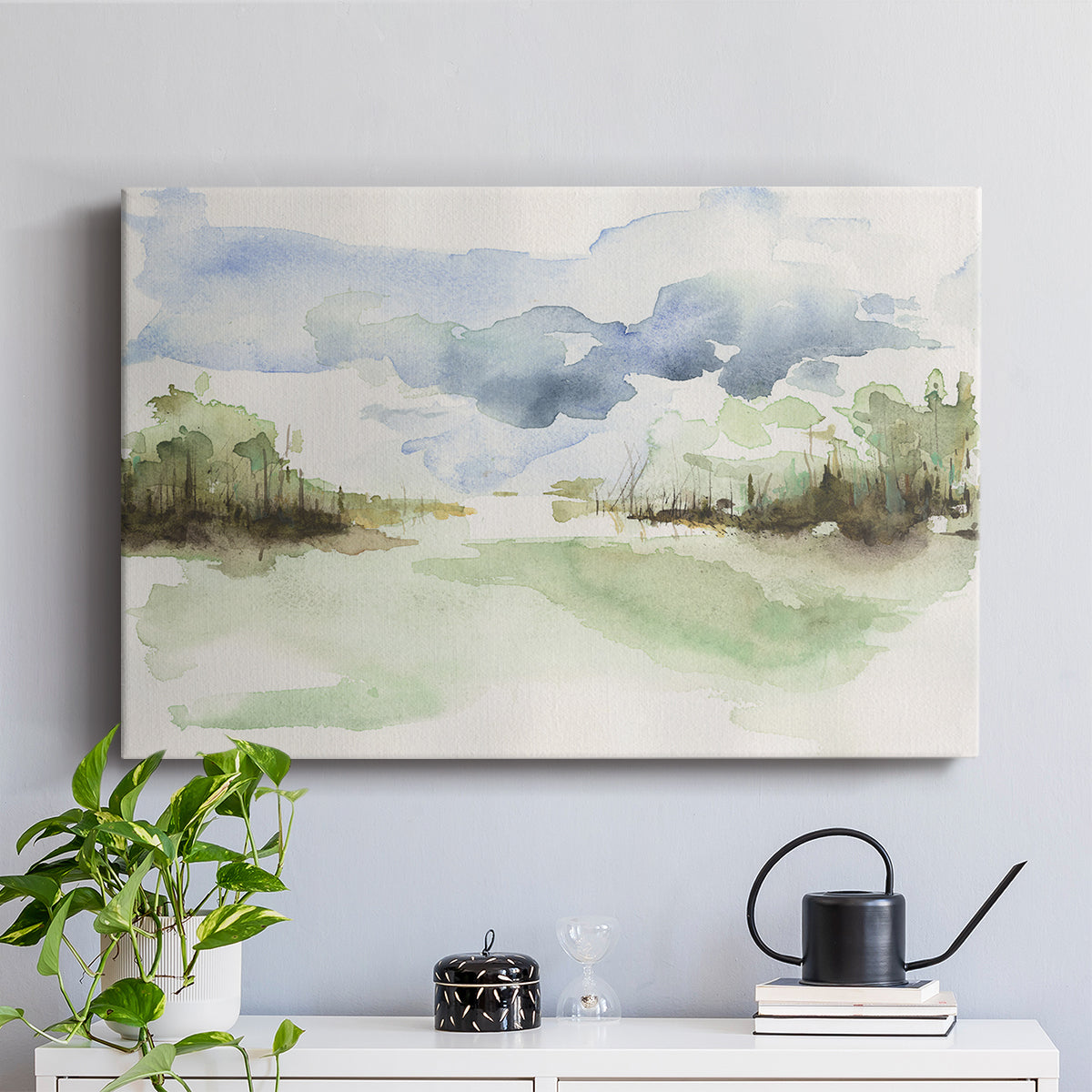 Brush Thickets II - Canvas Art Print